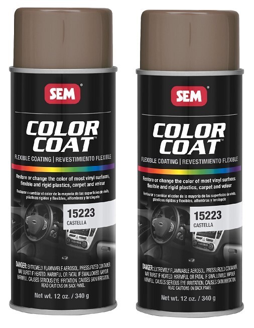 SEM 15223 Color Coat Castella Spray Paint Aerosol Can 12 oz. (2 Cans)