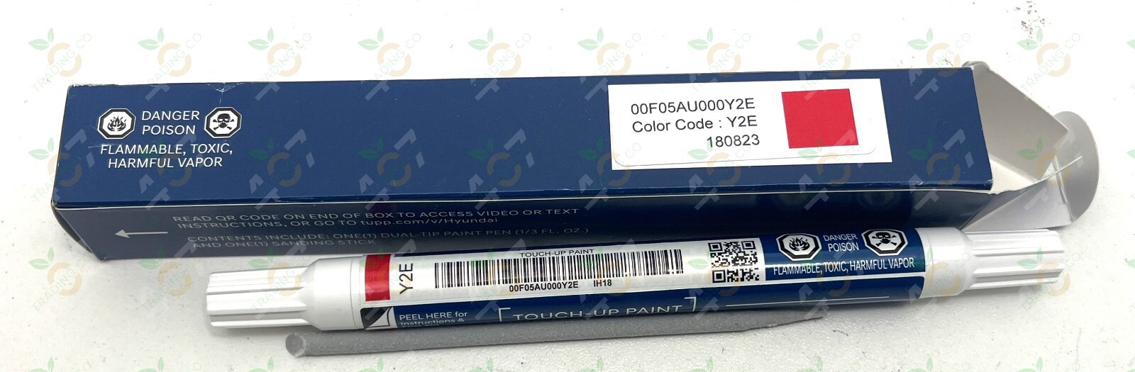 Genuine Hyundai Touch Up Paint Pen Y2E – Calypso Red 00F05-AU000-Y2E