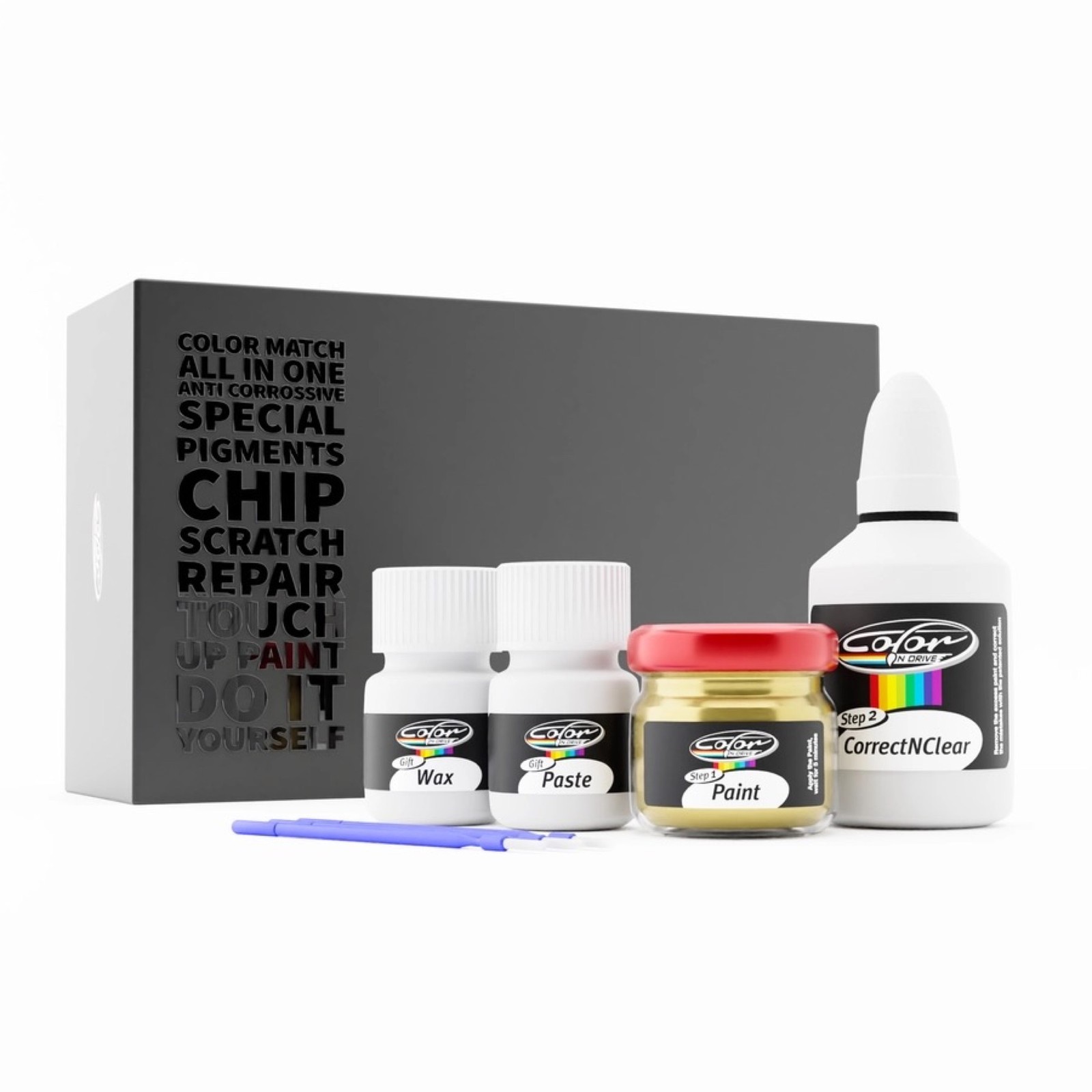 Fiat 500 LA Prima Touch Up Paint – Rose Gold Metallic 237/B Scratch Repair Kit