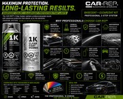 CAR-REP Basecoat & High Gloss Clearcoat for 2012 Chrysler Bianco White PW3, KW3