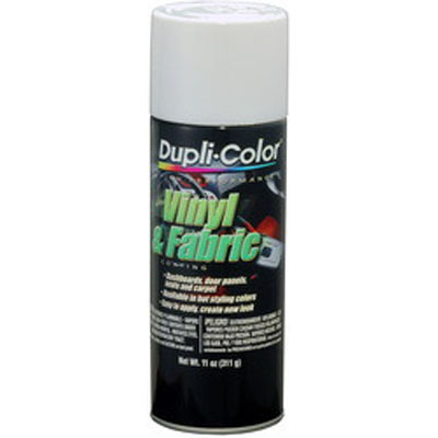 Duplicolor HVP105 Vinyl & Fabric Spray High Performance Gloss White 11 Oz.
